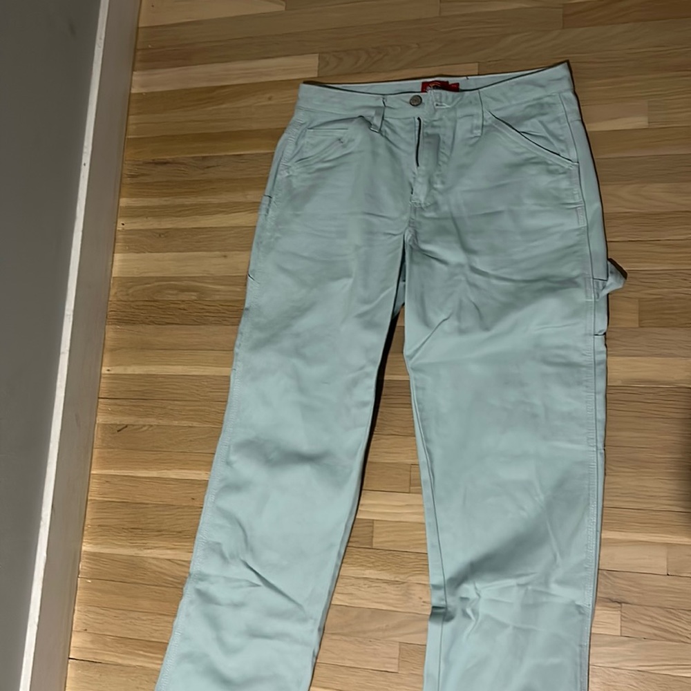 Brand new never worn DICKIES light blue cargo jeans
